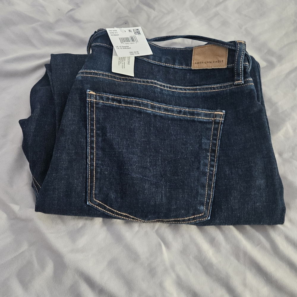 American Eagle Outfitters Dark Blue Jeans